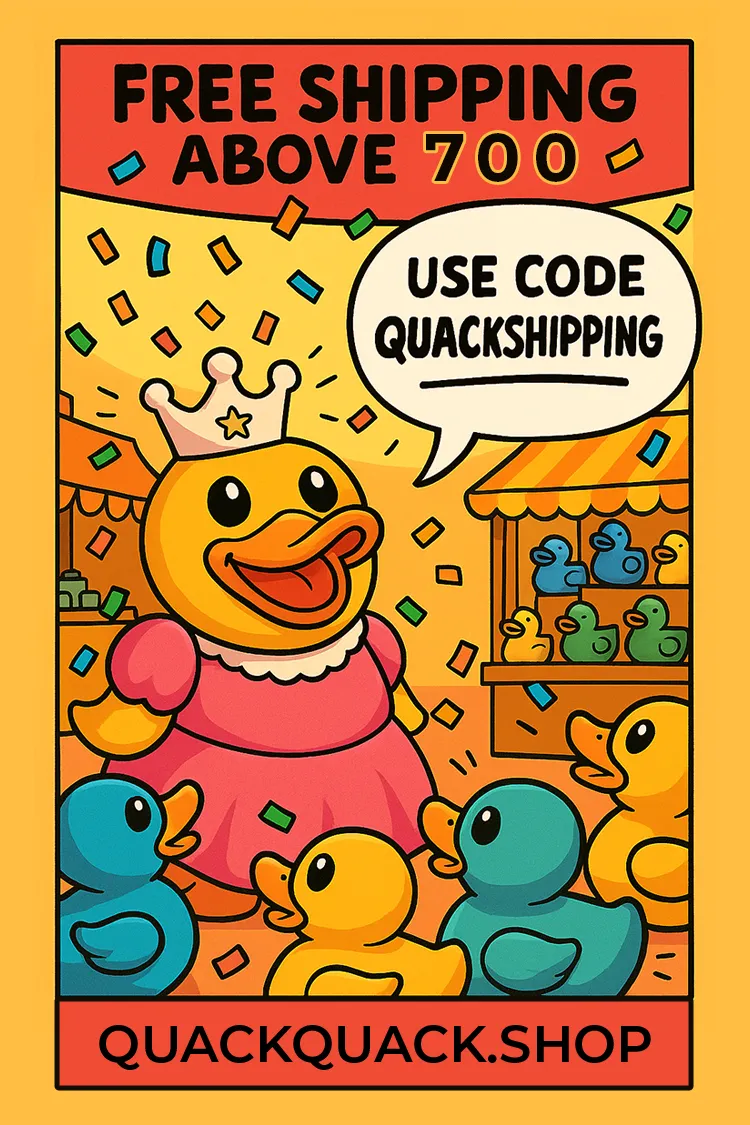 QUACKQUACK free shipping promo card